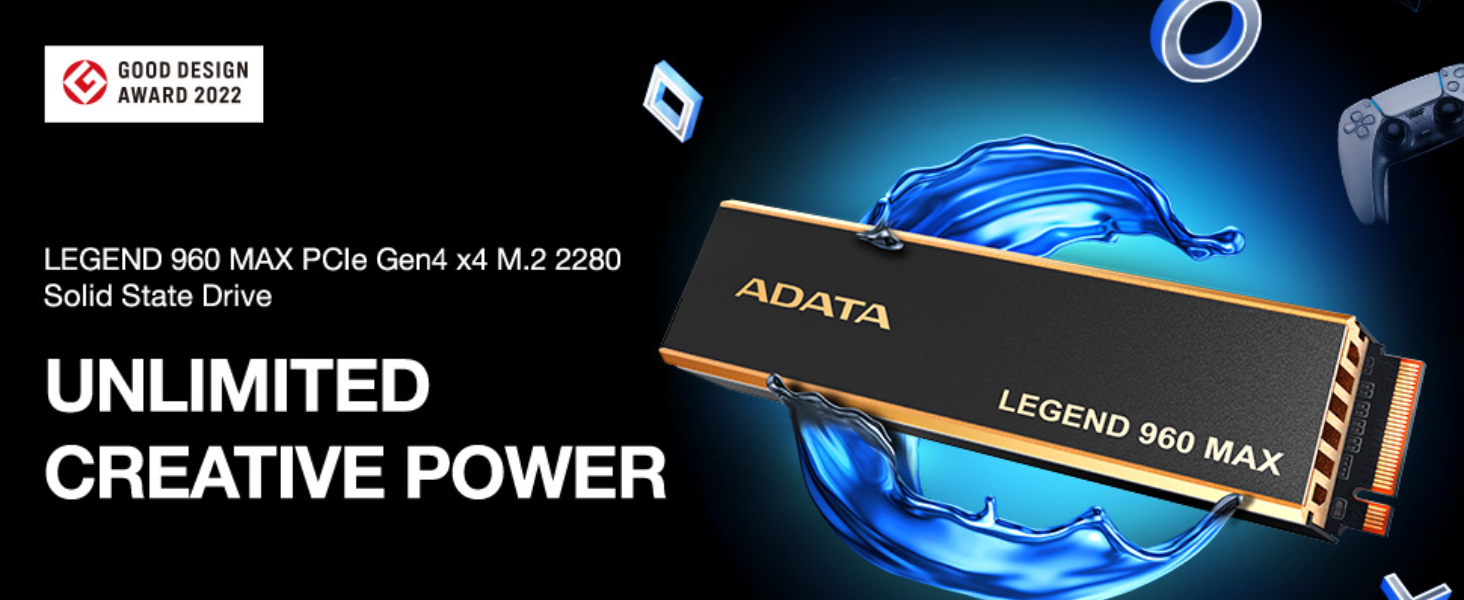 Amazon.com: ADATA LEGEND 960 MAX - PCIe Gen4 x4 M.2 2280 Solid